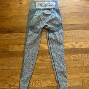 Gymshark workout leggings - worn once (too small) - pink lettering on back